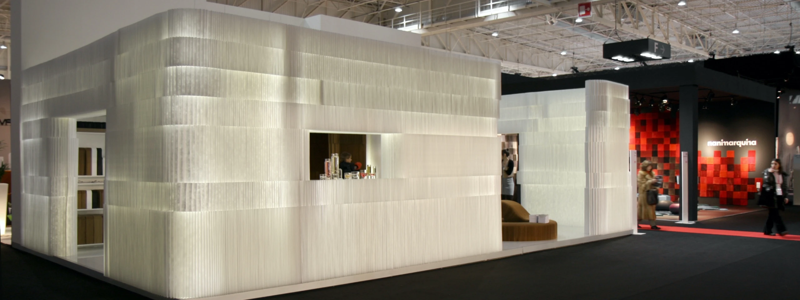 modular softwall and softblock at maison objet