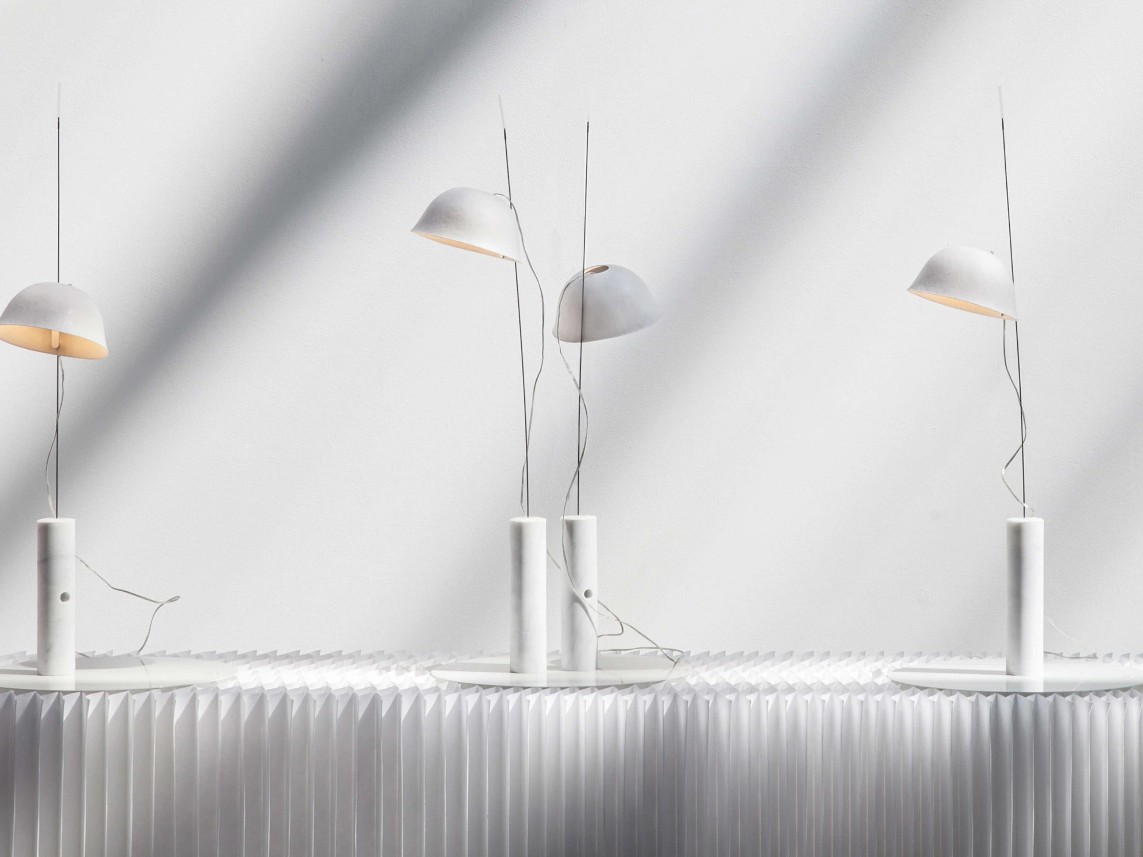 cappello has a wonderful anthropomorphic quality, especially evident when grouped together in pairs.