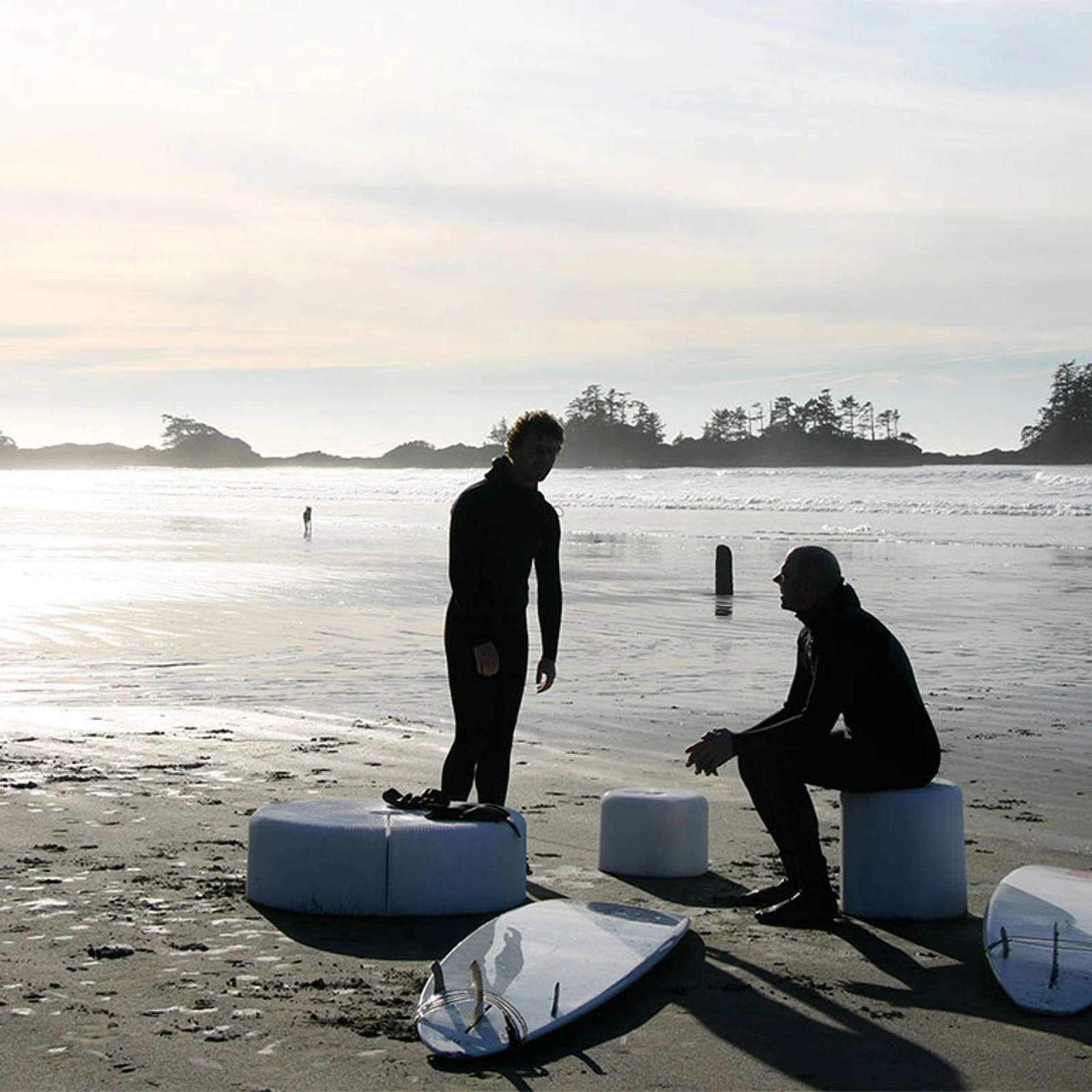 Folding Paper Stool - water resistant folding stool - softseating by molo