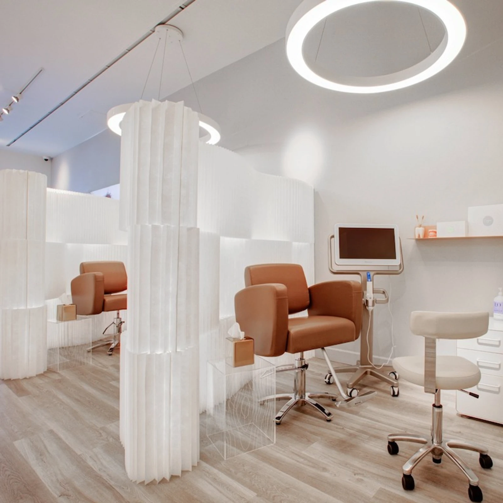 mobile room dividers luxury medical clinic interior design