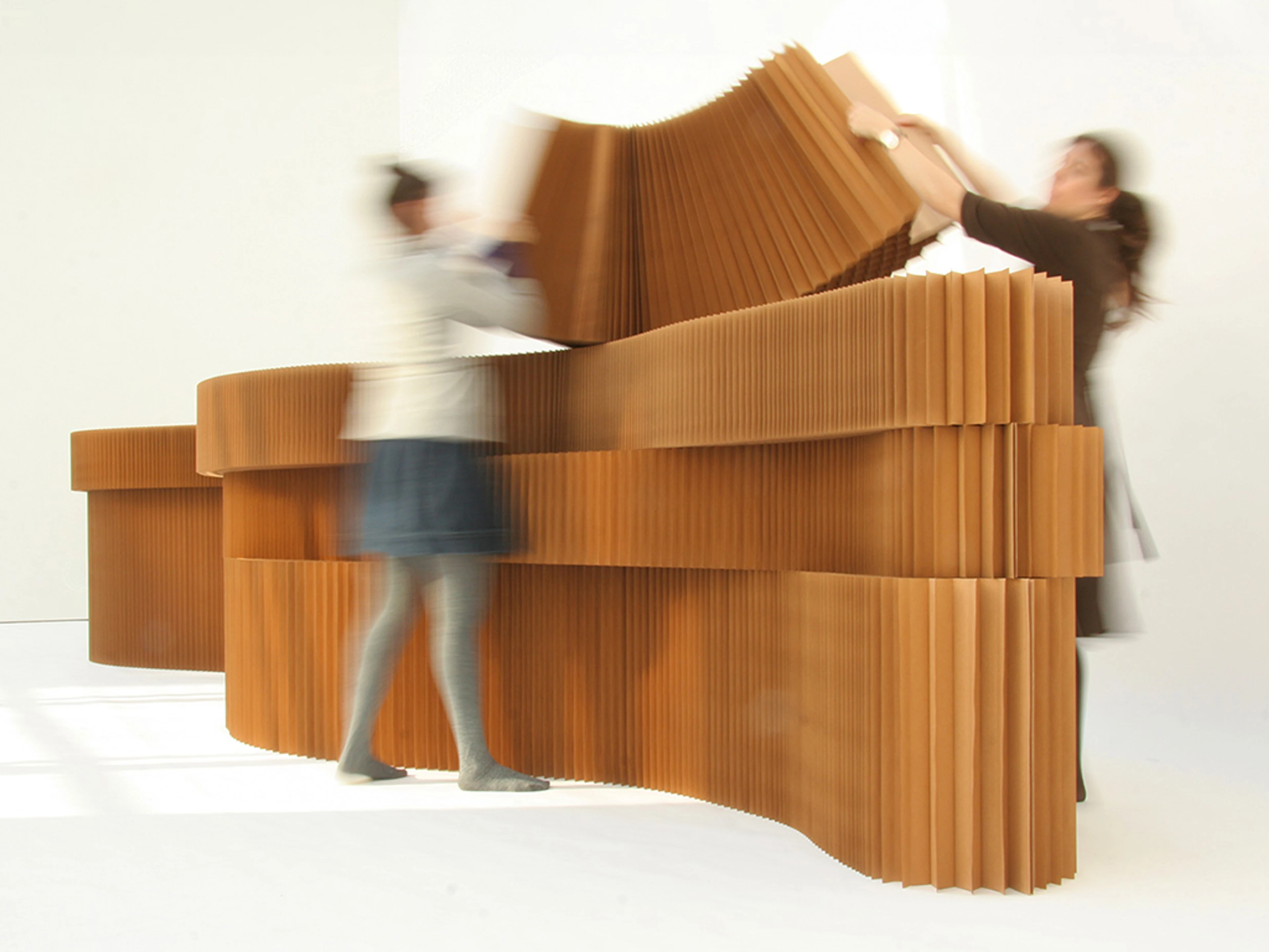 paper softblock-modular partition system-acoustic room divider-molo