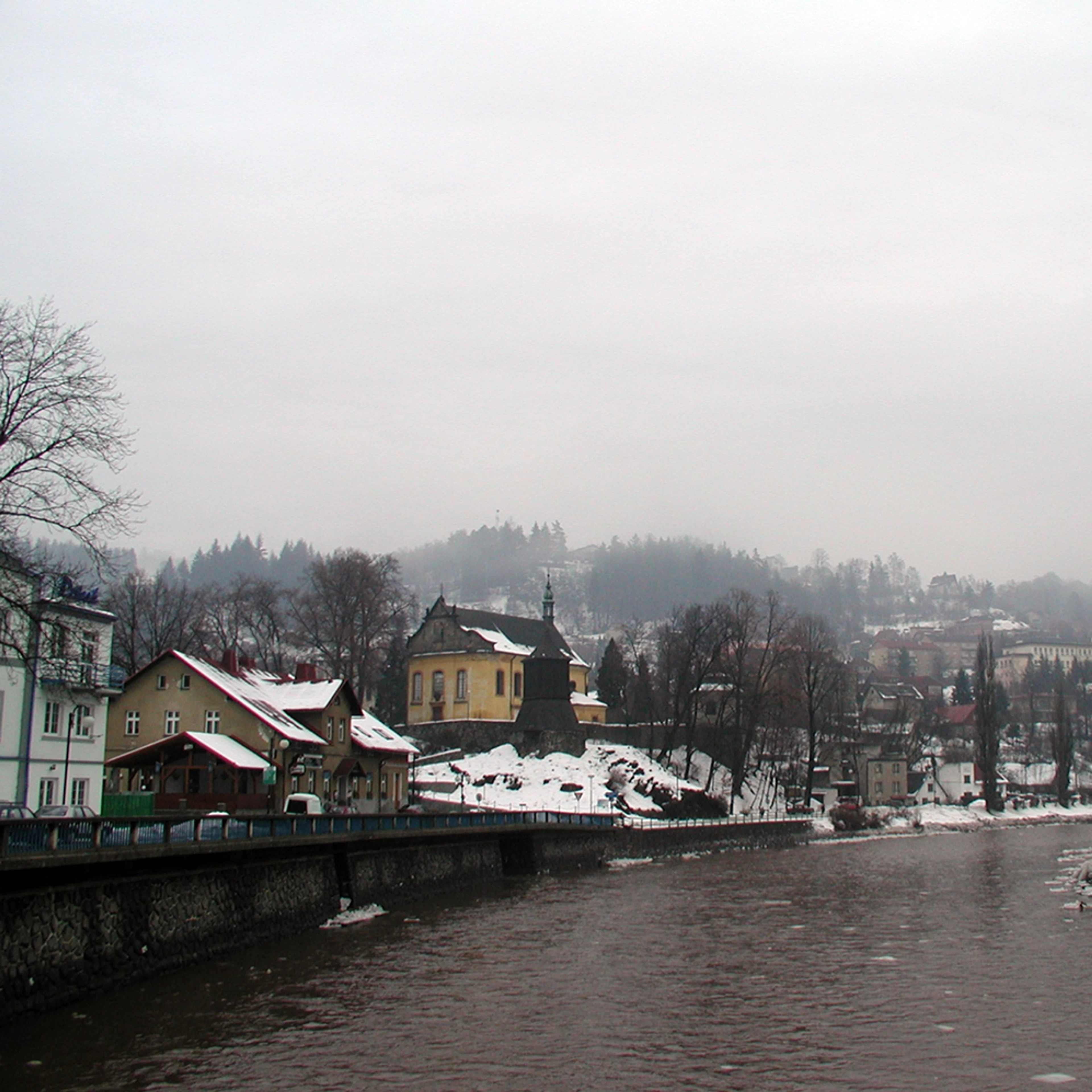 The small town of Zelezny Brod in the Czech Republic.