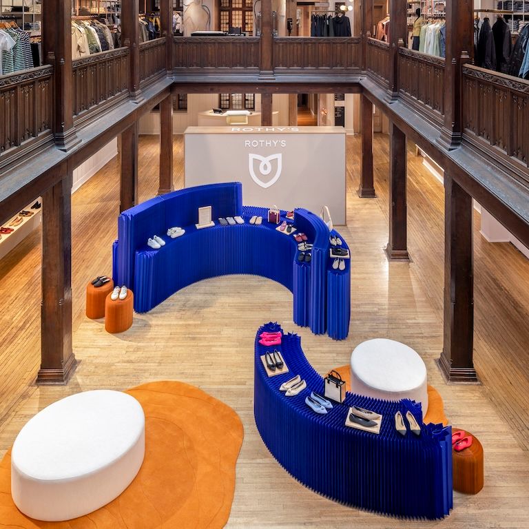 Rothys Fall 2024 Pop-Up Display - London