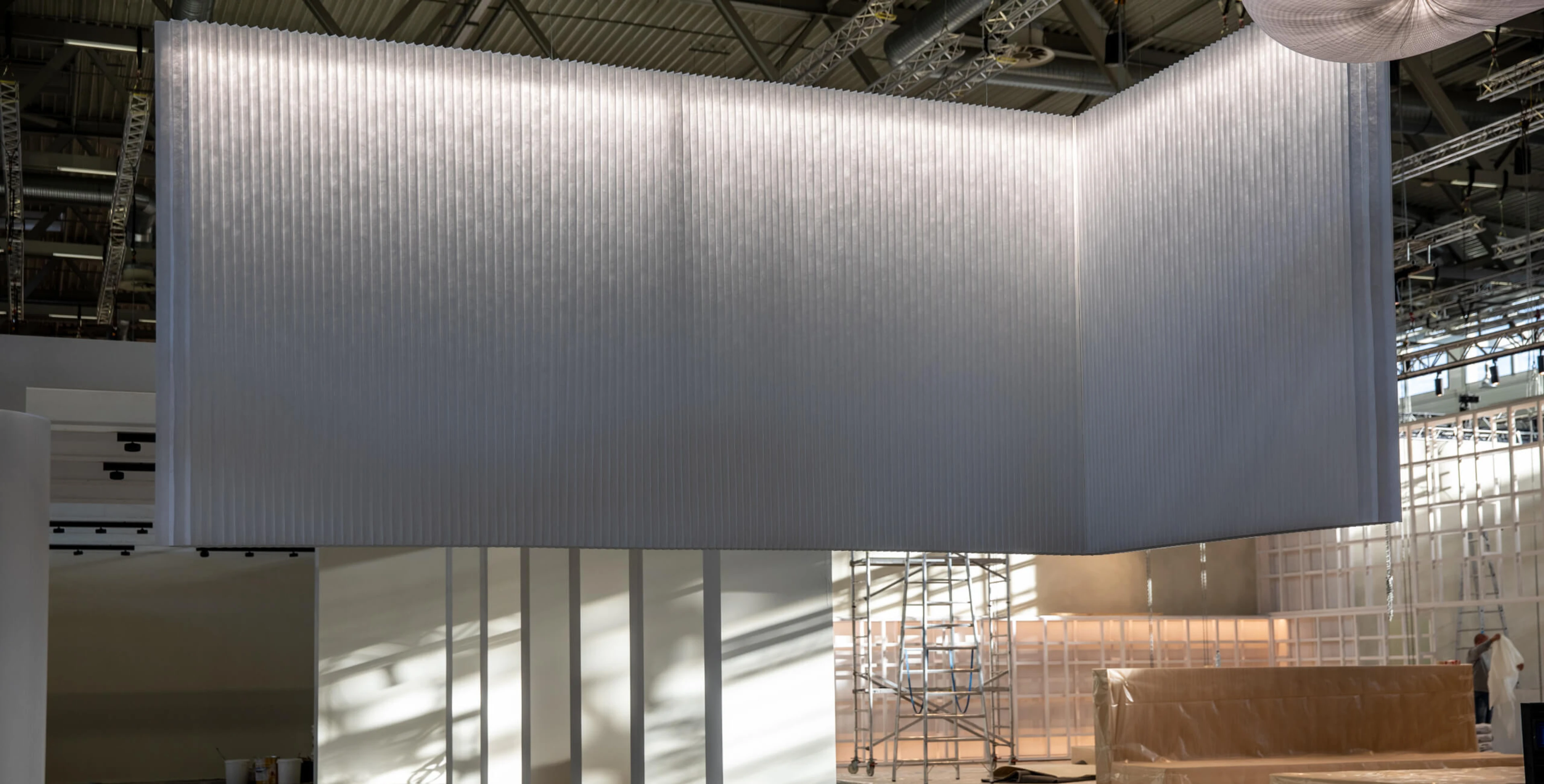 suspended room dividers