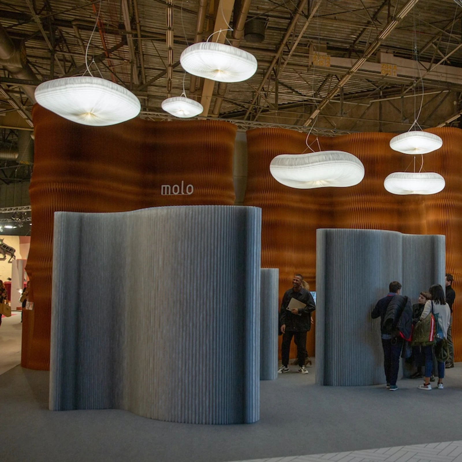 mobile exhibition space dividers - Maison&Objet Trade Show Booth