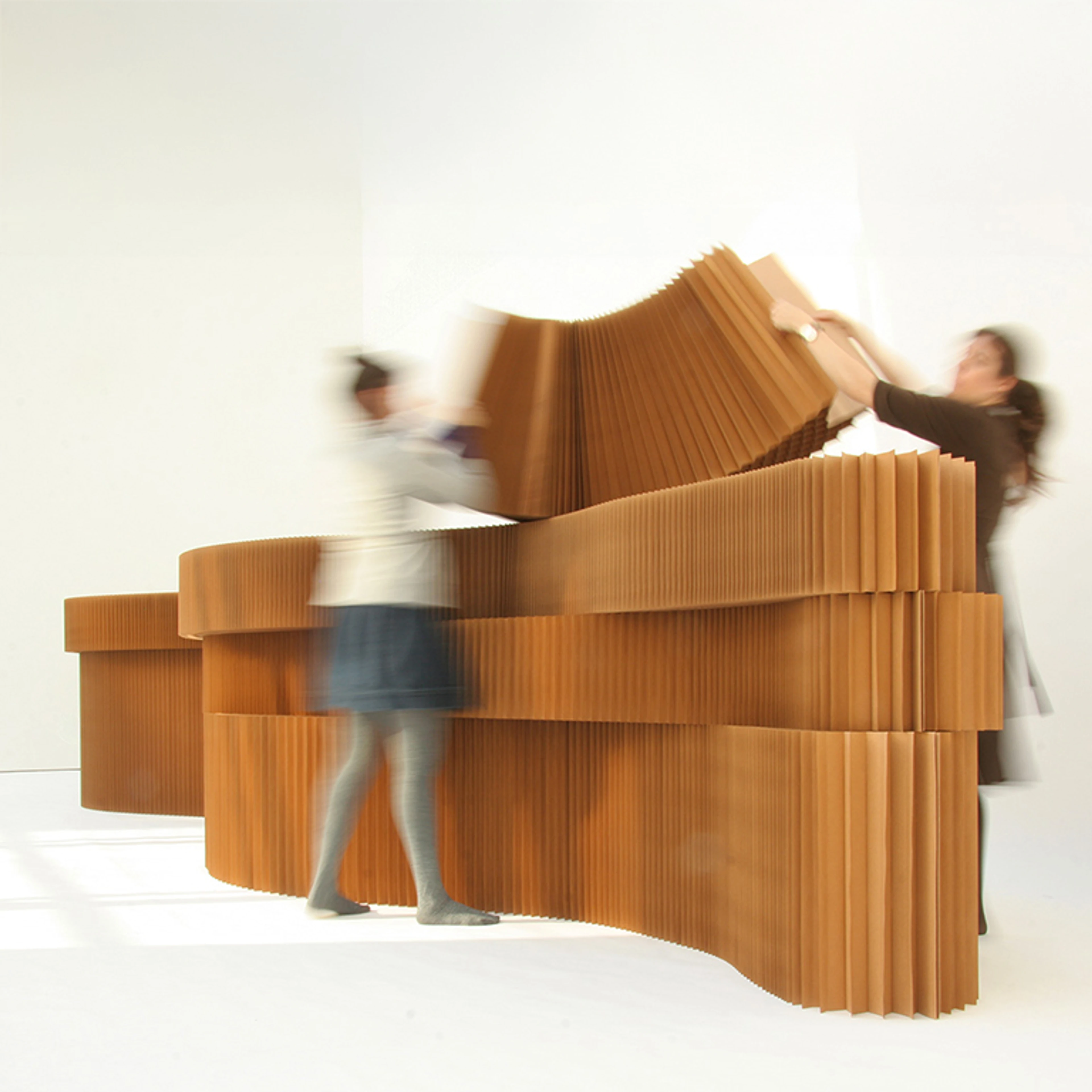 paper softblock-modular partition system-acoustic room divider-molo