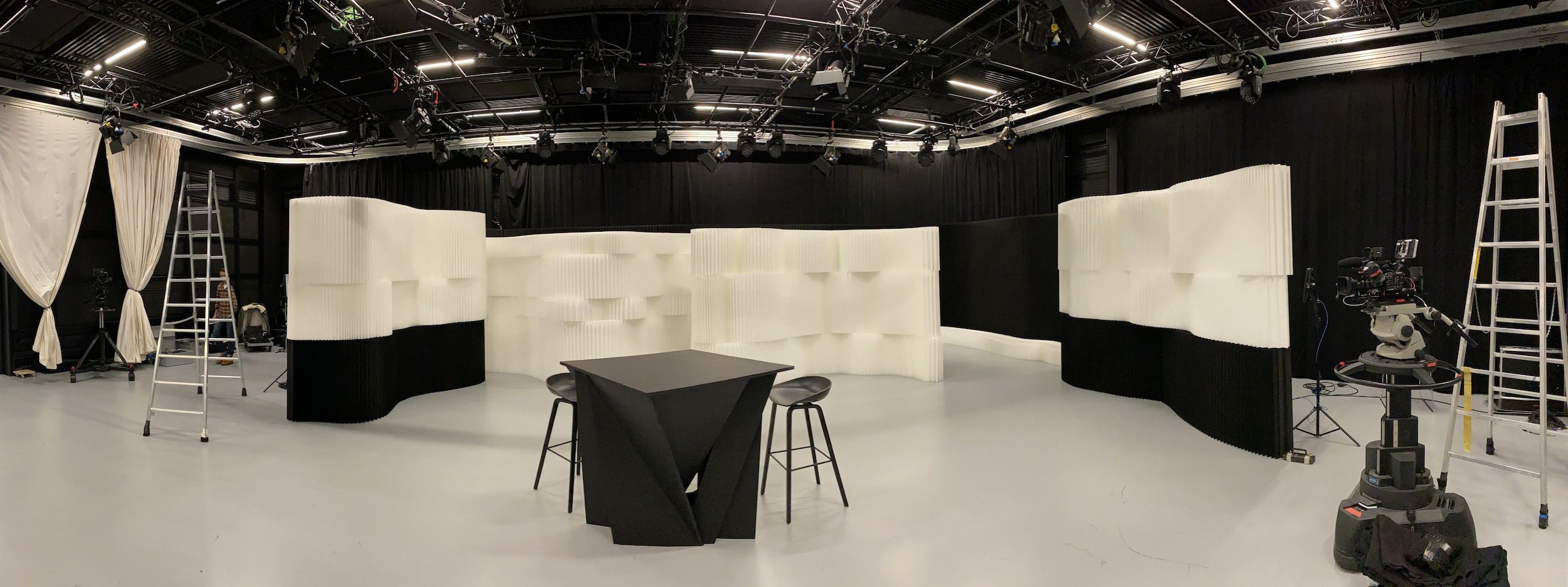 backdrops for media and press events