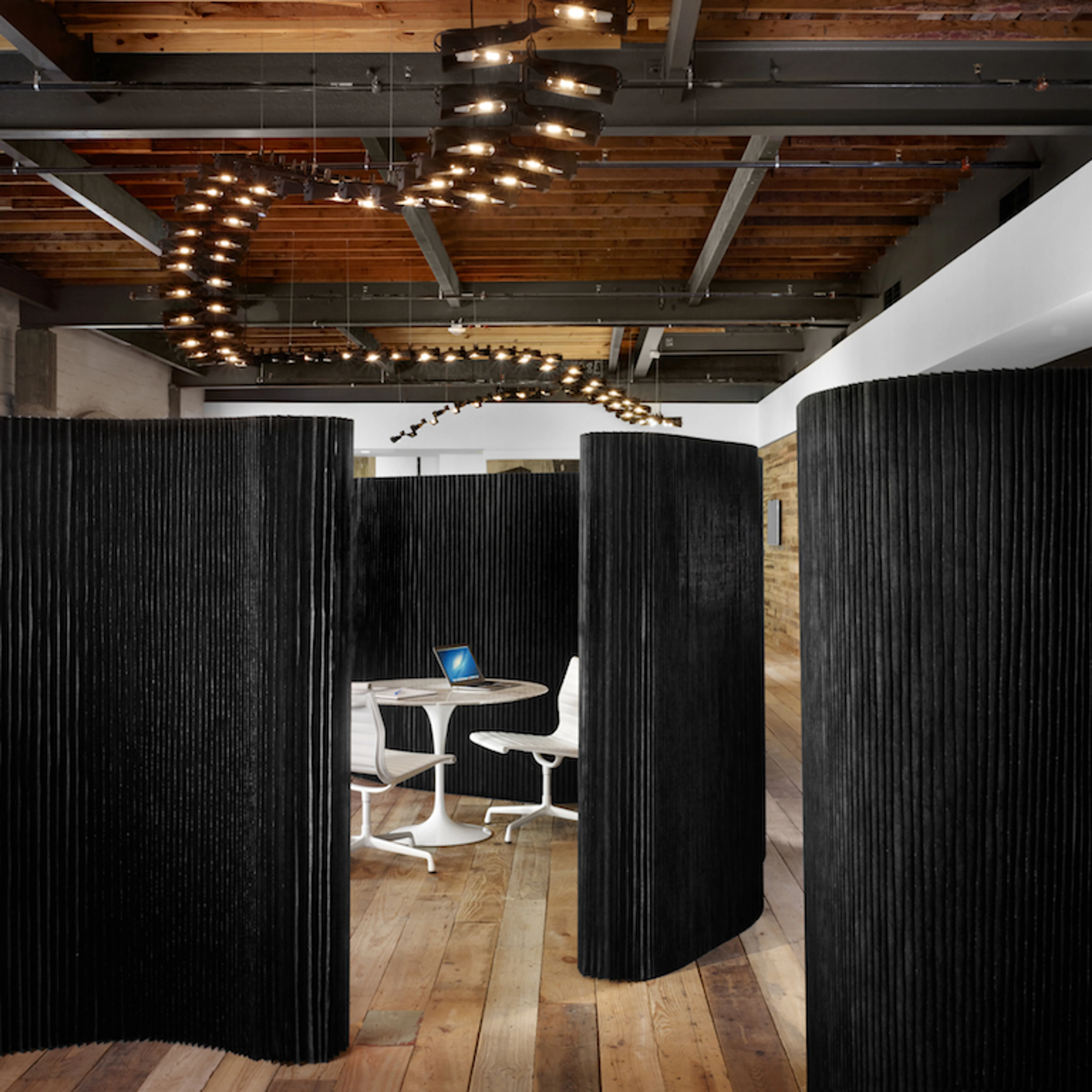 creating privacy in an open-plan office environment mobile