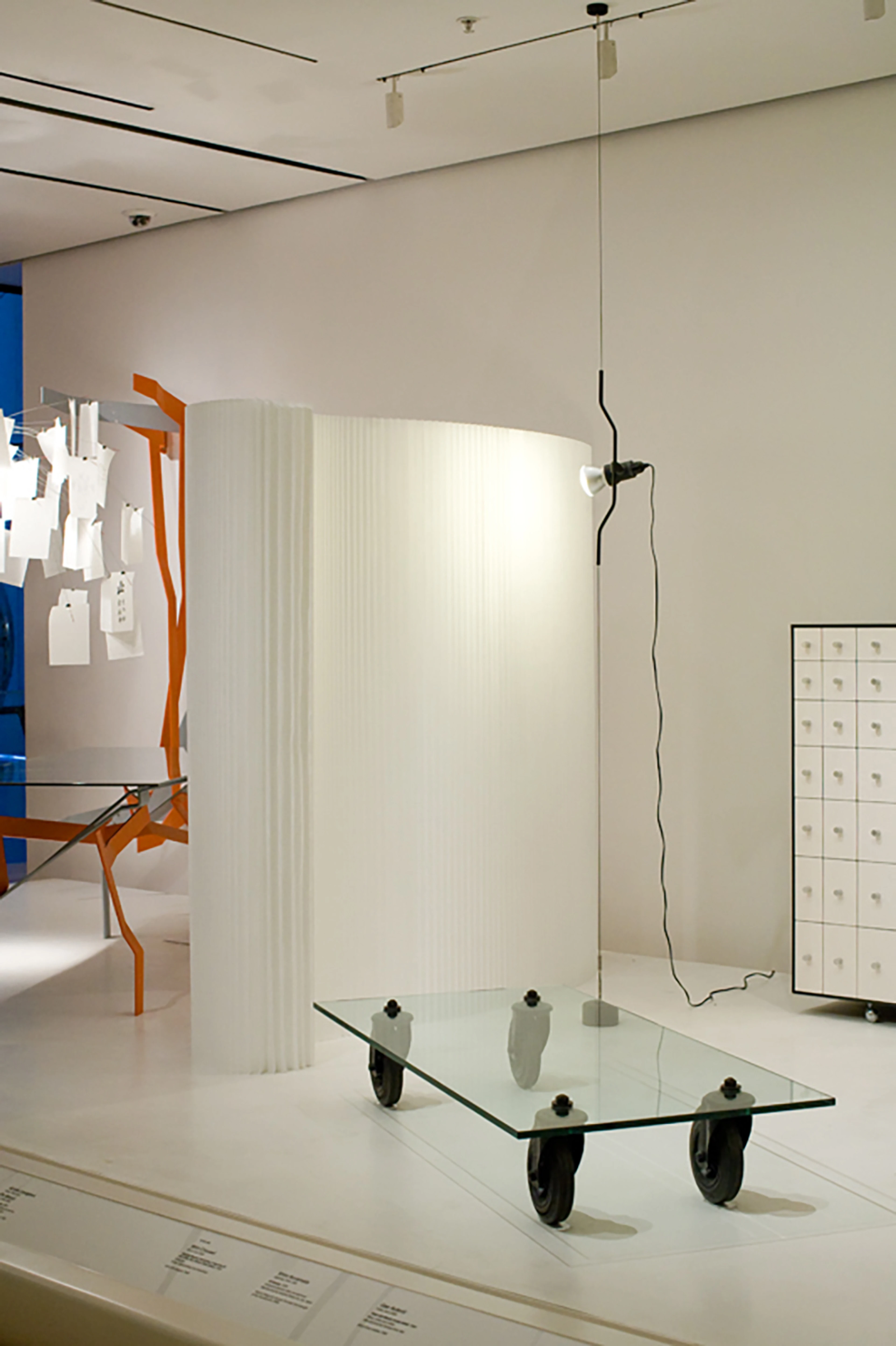 molo white textile softwall for Rough Cut: Design Takes a Sharp Edge at MoMA in New York