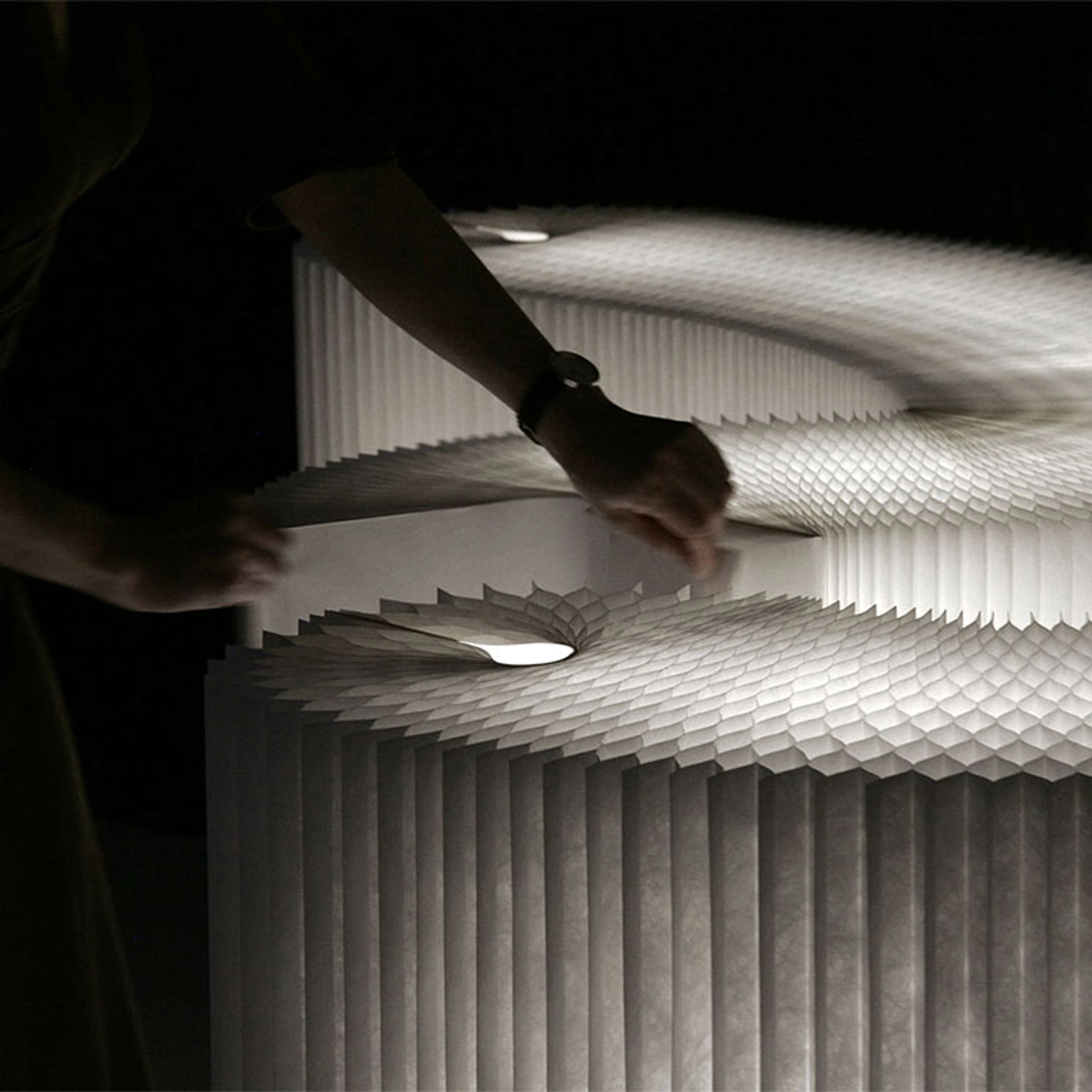 textile softblock - folding catering tables - portable bars - water resistant paper furniture - LED event lighting