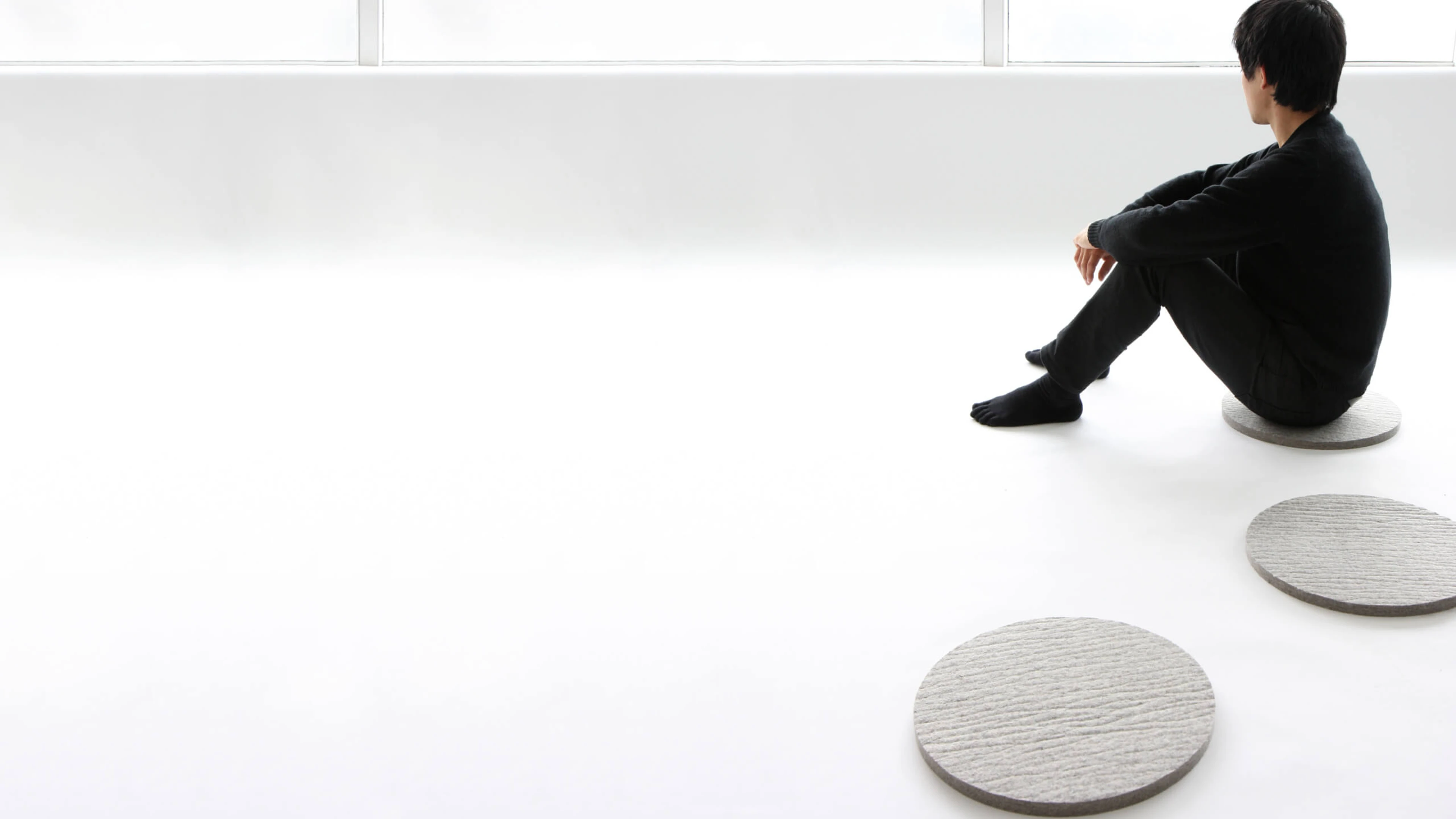 wool felt pad for portable stool
