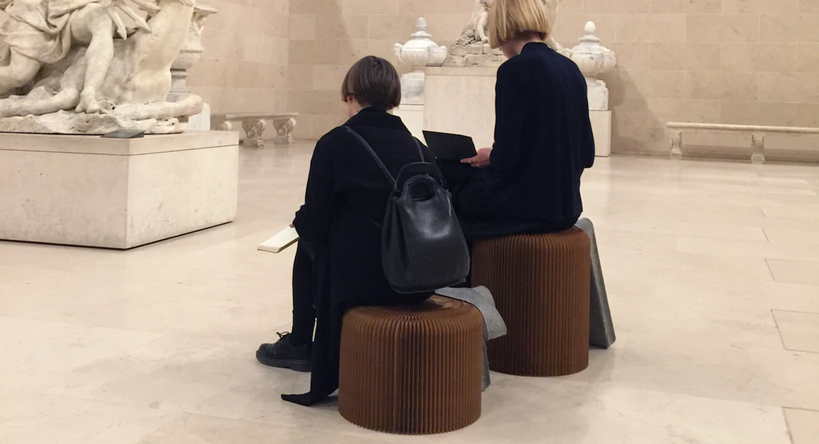 communal seating - museum