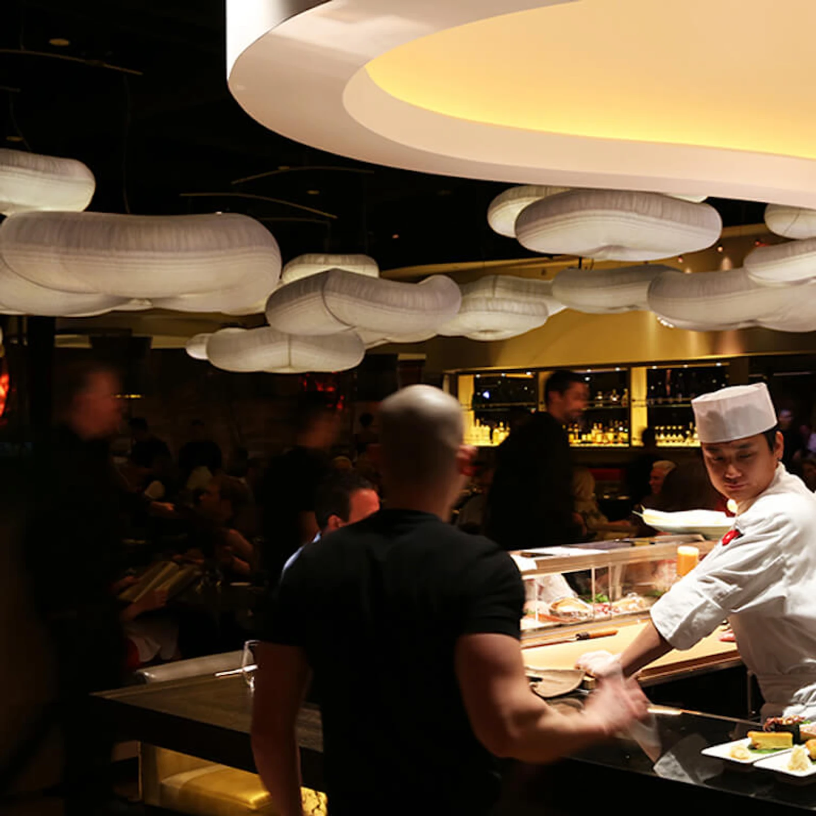 nobu-hotel-las-vegas - cloud lighting restaurant
