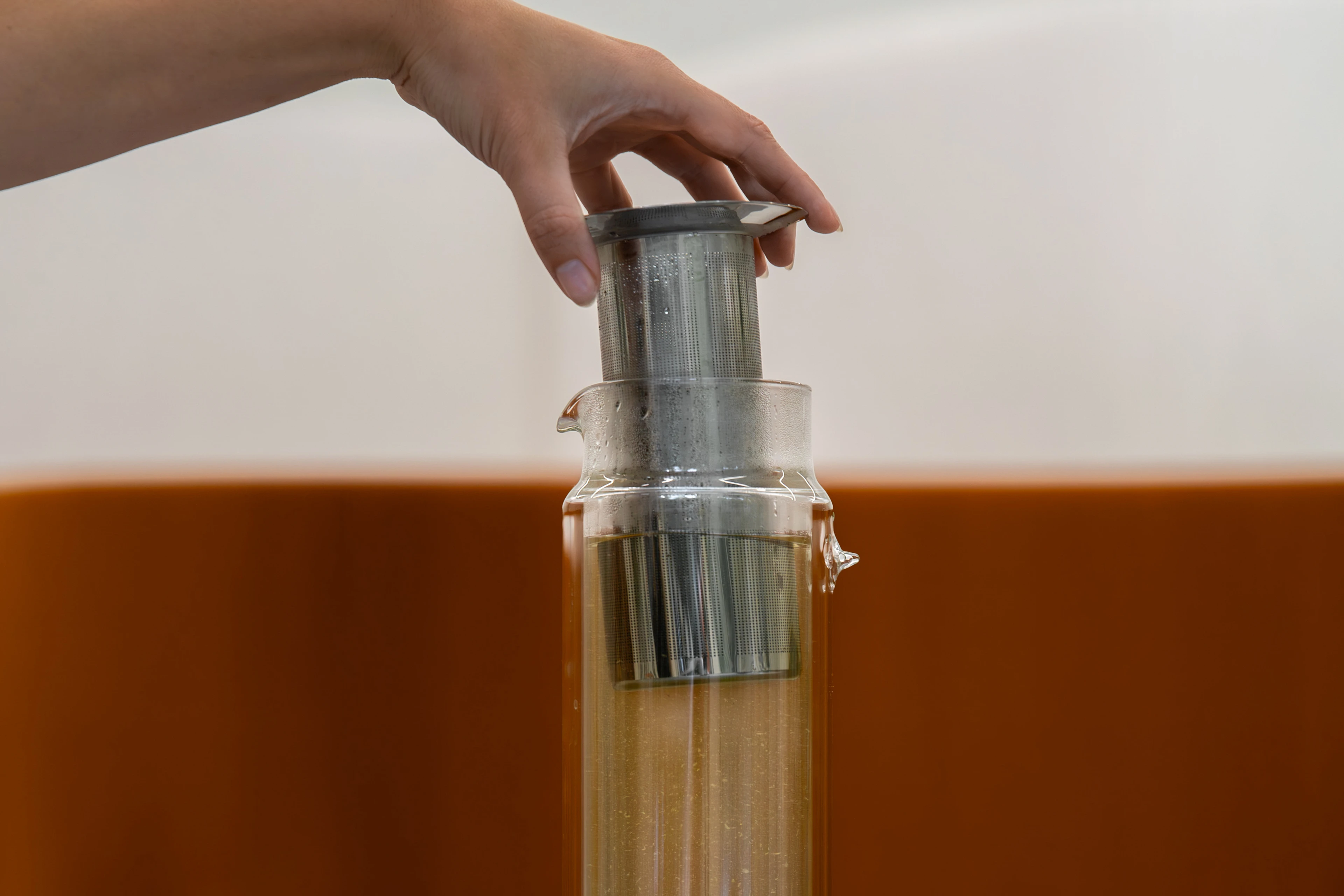 steel tea infuser