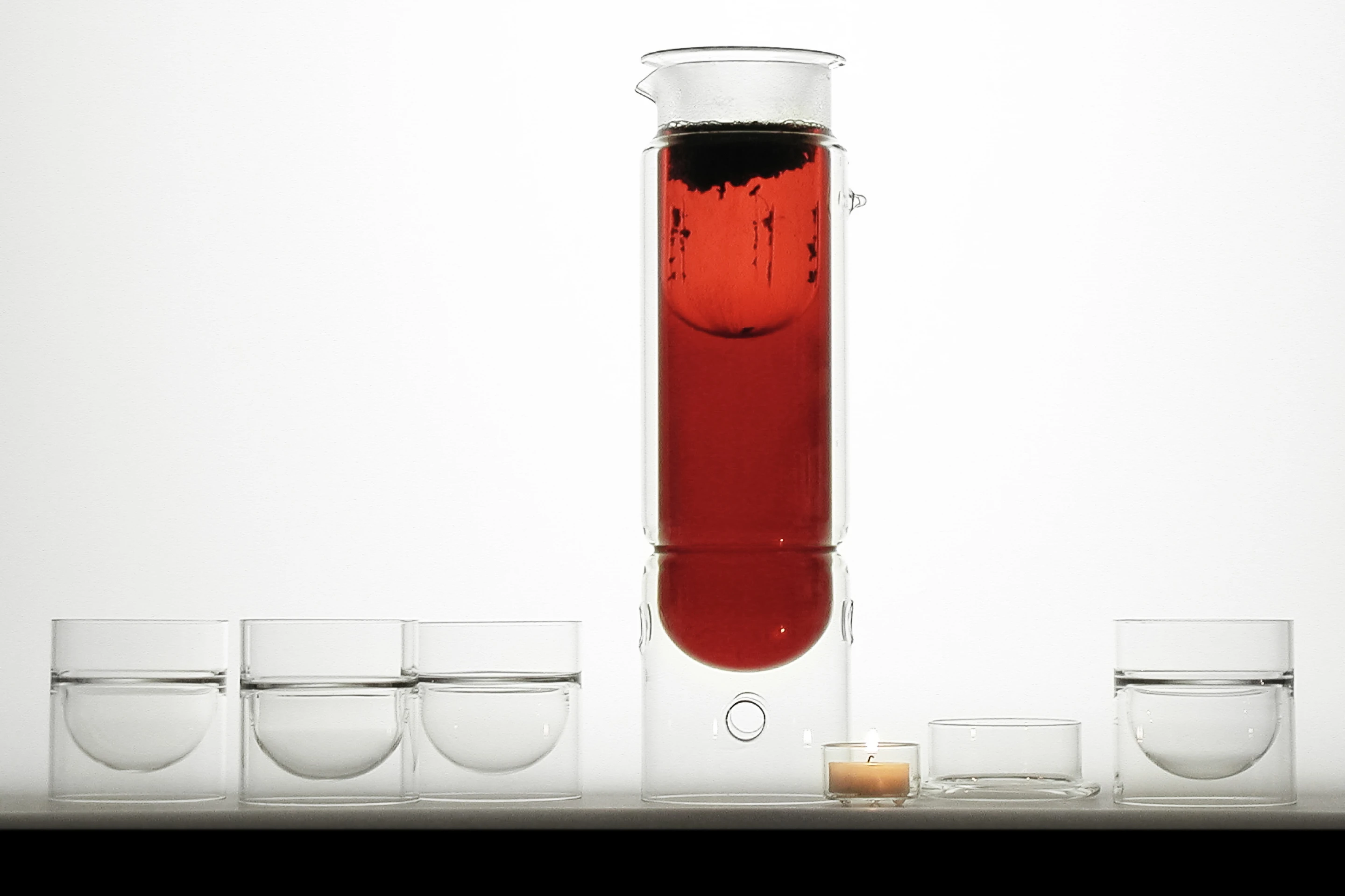 float tea lantern