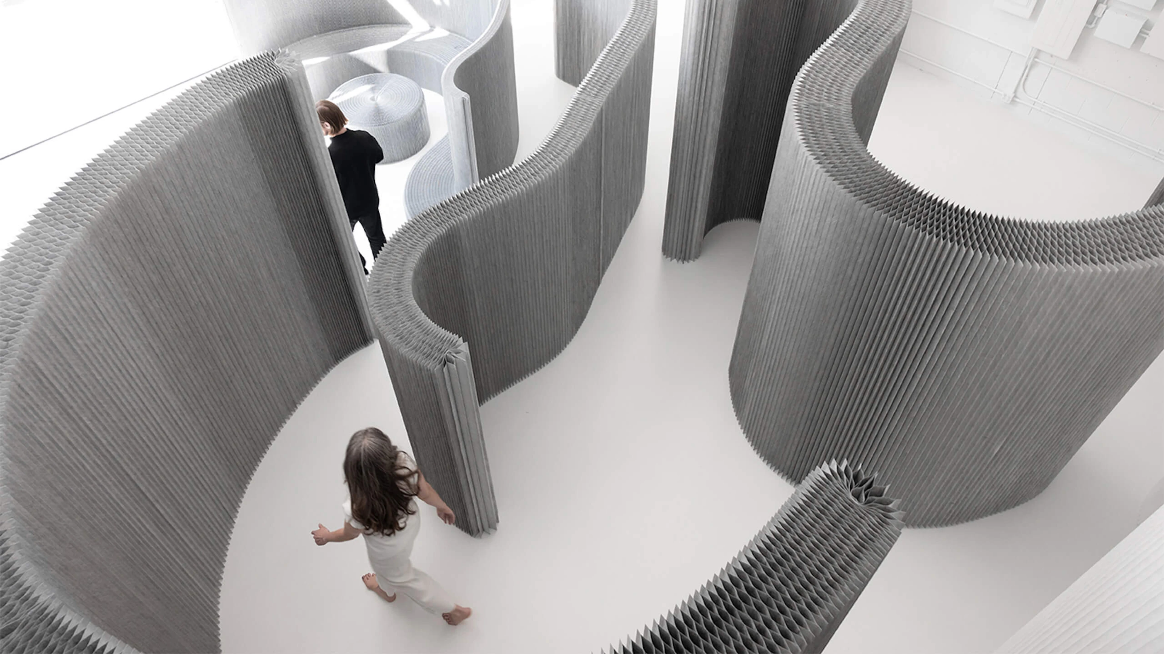 pathways spatial design direct foot traffic