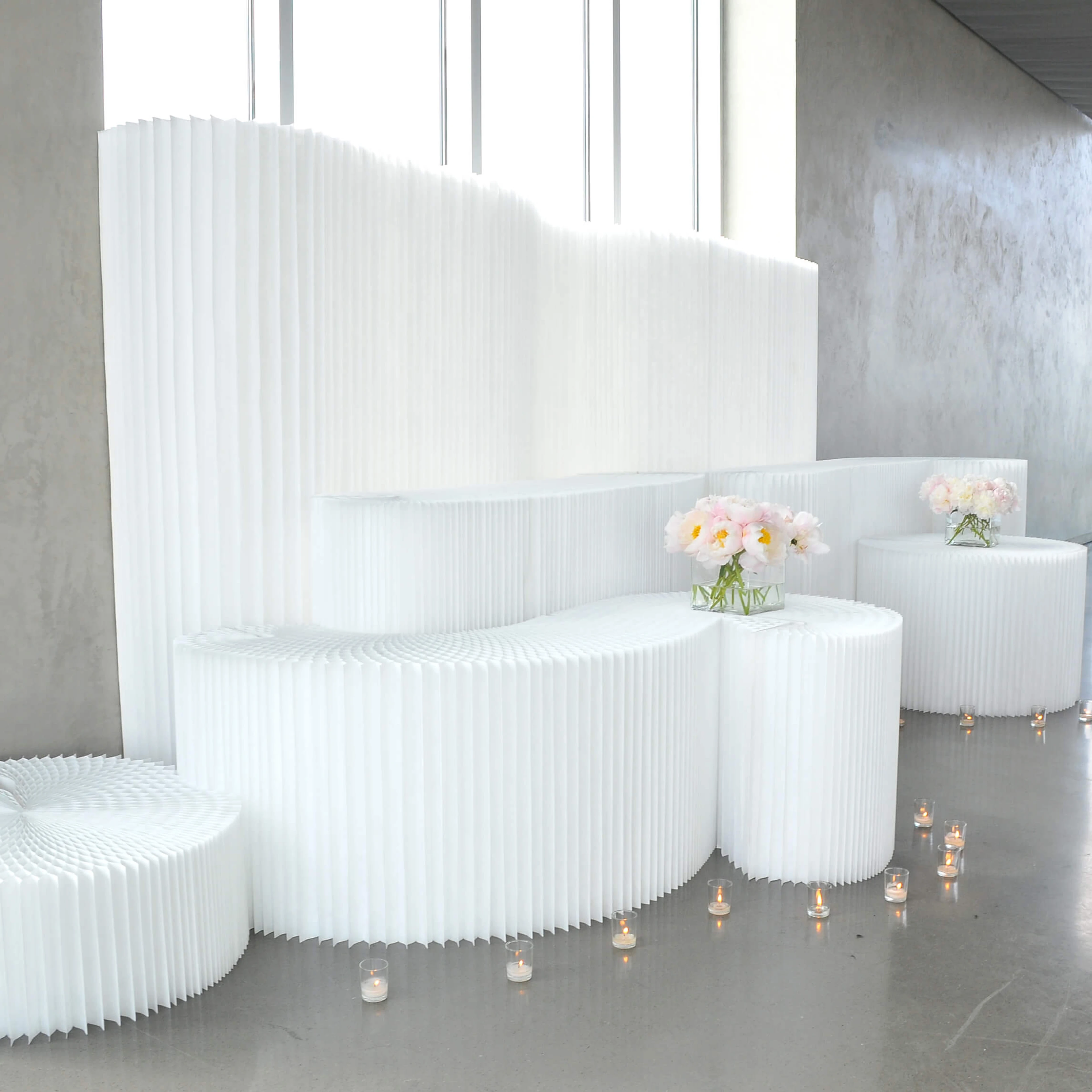 ballroom dividers - softwall and softblock for weddings