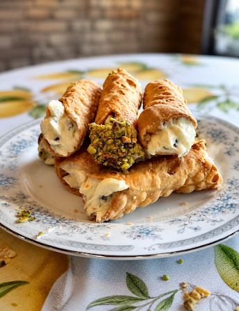 Filled croissants served at Pelago Cafe