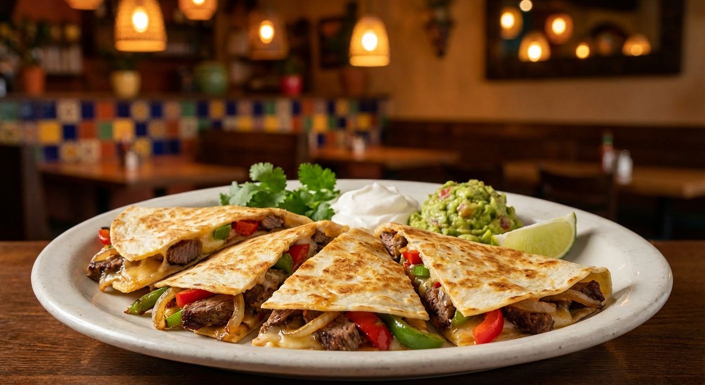 Quesadillas Fajitas Style