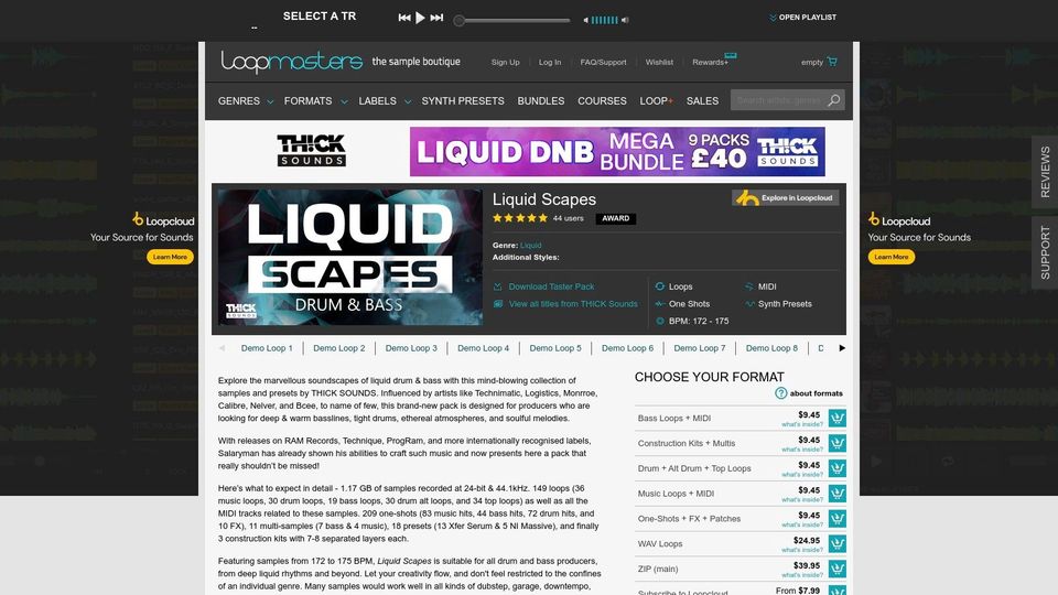 THICK Sounds – Liquid Scapes (Loopmasters)