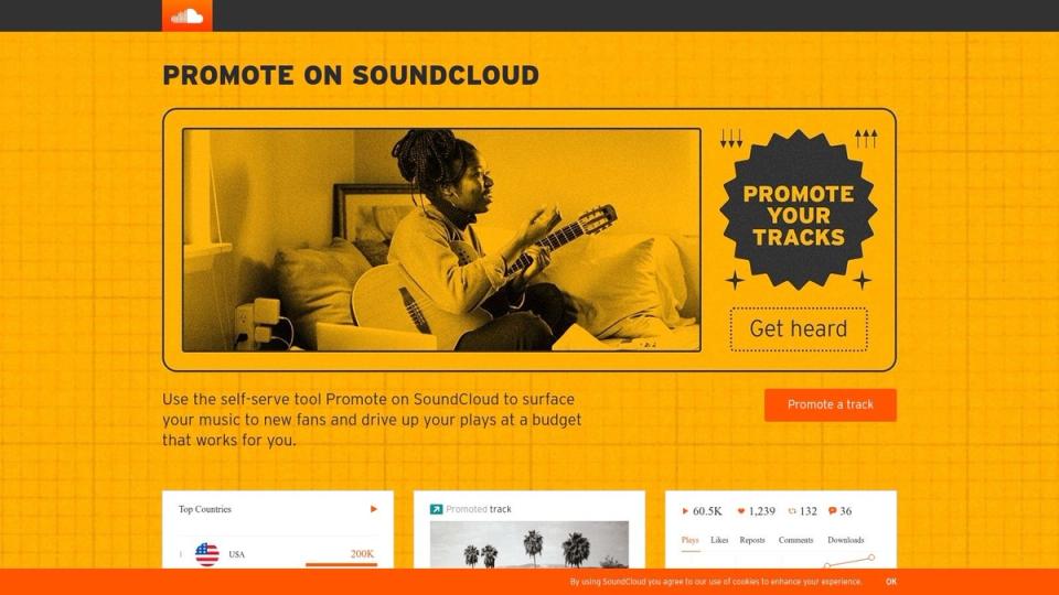 Promote on SoundCloud