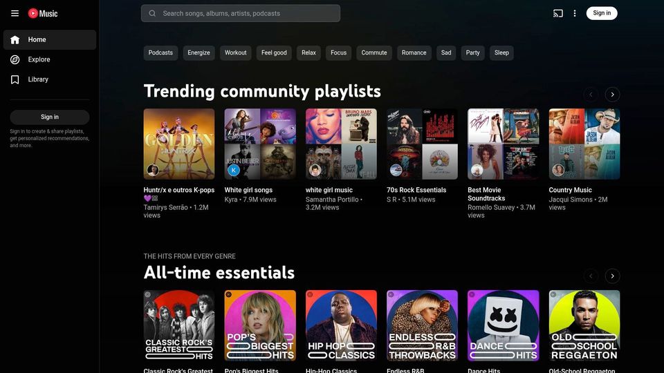 YouTube Music Premium