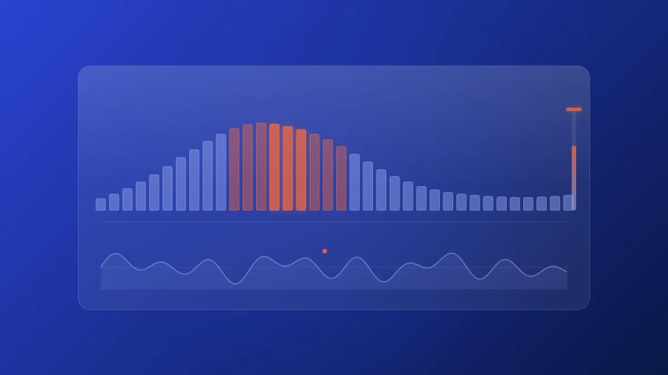 Online audio mastering spectrum analyzer and waveform visualization