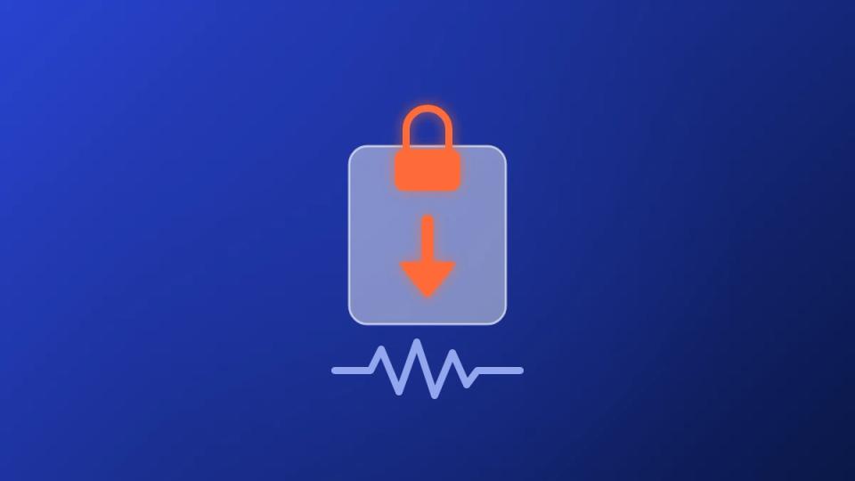 StillHype alternative download gate illustration with a SoundCloud waveform