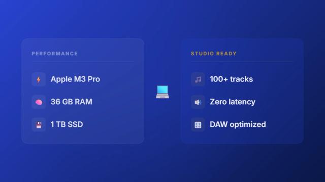 Music production laptop specs comparison for producers and curators