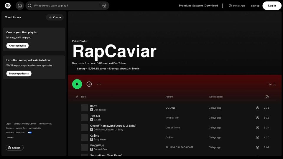 RapCaviar