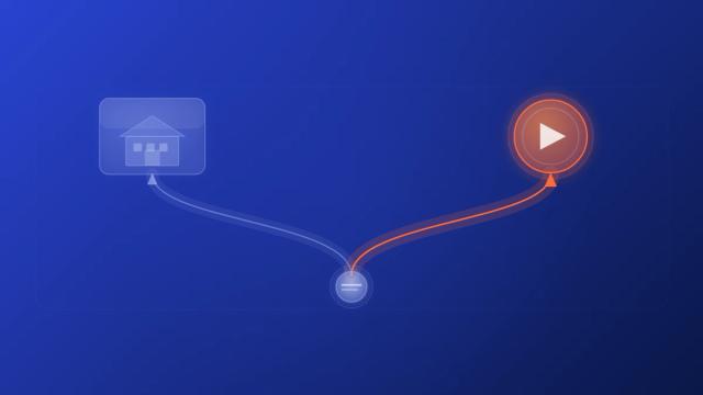 Two paths diverging from music submission origin to record label and premiere channel