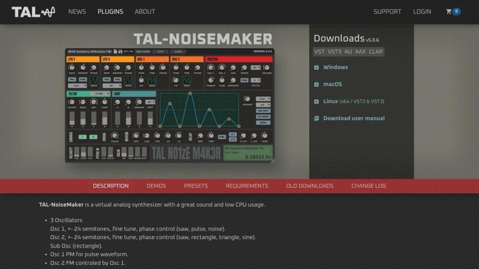 TAL‑Noisemaker (TAL Software)