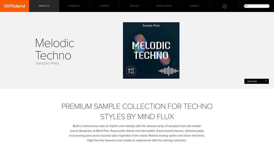 Roland Cloud (Melodic Techno Sample Pack by Mind Flux)