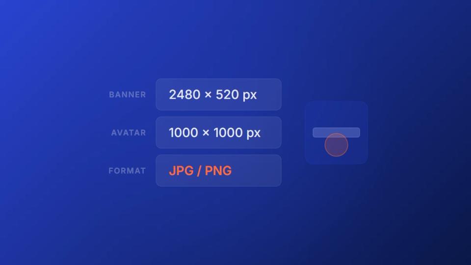 SoundCloud banner and avatar size specifications