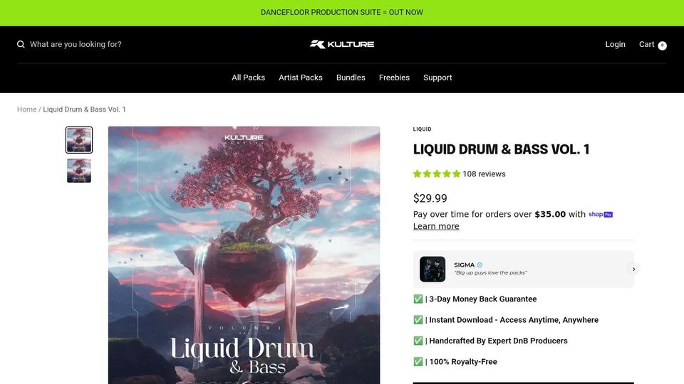 Kulture – Liquid Drum & Bass Vol. 1