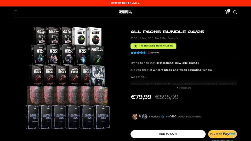 Noise Masters – Monthly Samples 2025 Bundle (All Packs 2024/25)
