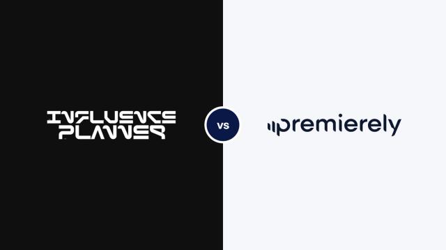 InfluencePlanner logo next to the Premierely logo, comparing InfluencePlanner alternatives for download gates