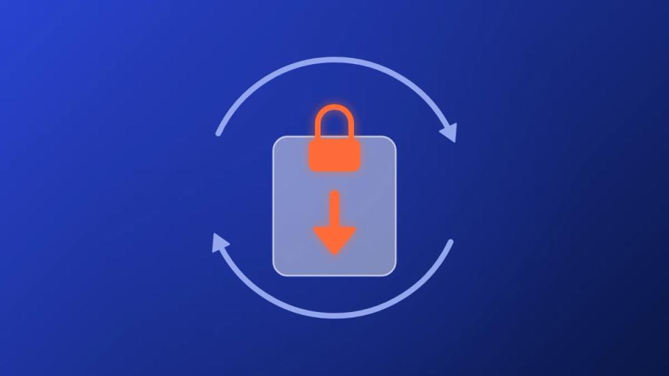 InfluencePlanner Superfan alternative download gate illustration with an ongoing repeat arrow