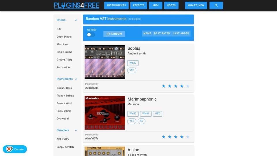 Plugins4Free
