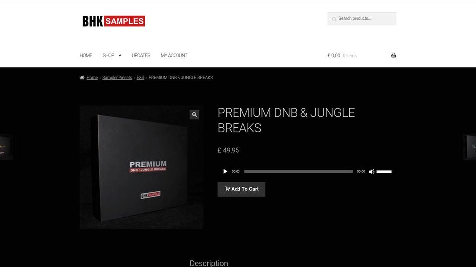 BHK Samples – Premium DnB & Jungle Breaks