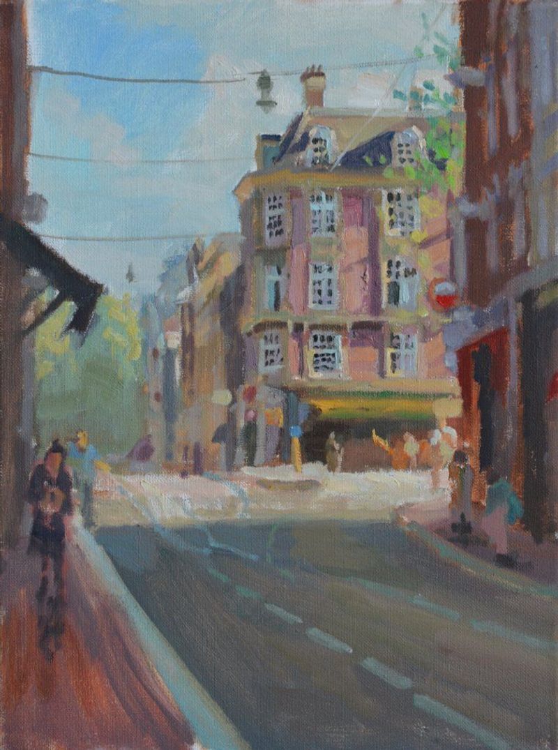 Laatste Licht Op Hoekpand Utrechtsestraat, Joost Doornik