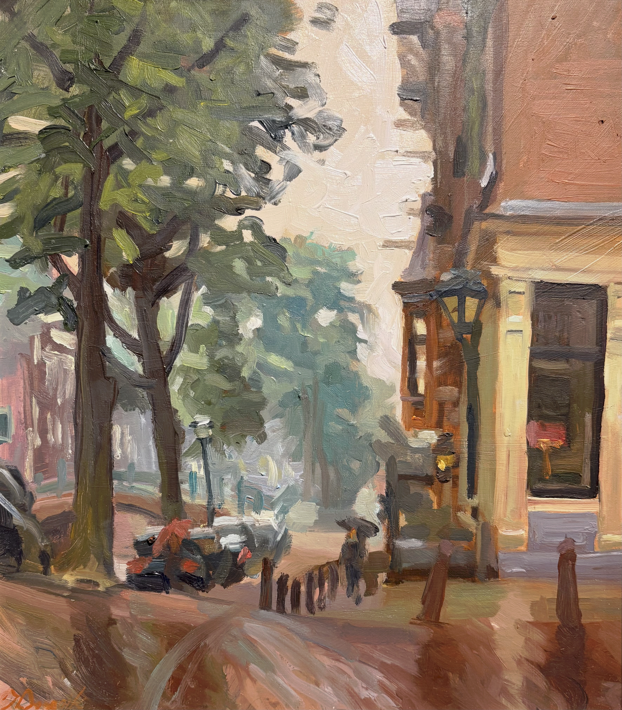 Reguliersgracht in de regen