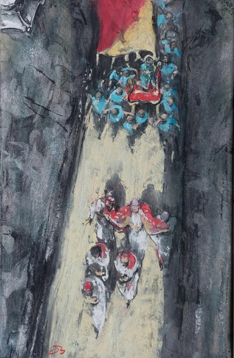 Processione della Santissima Faustina di Gradoli, Onno Boerwinkel
