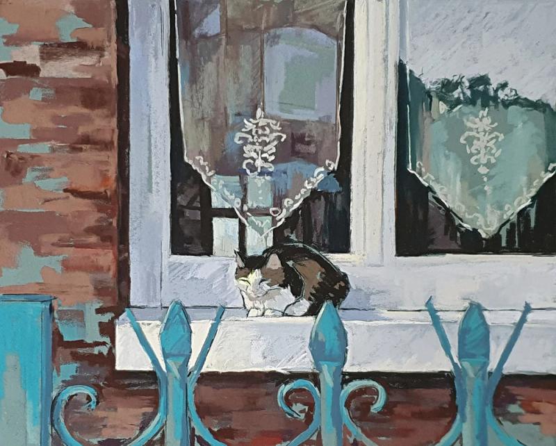 Cats of Dieppe III, Laura Blömer