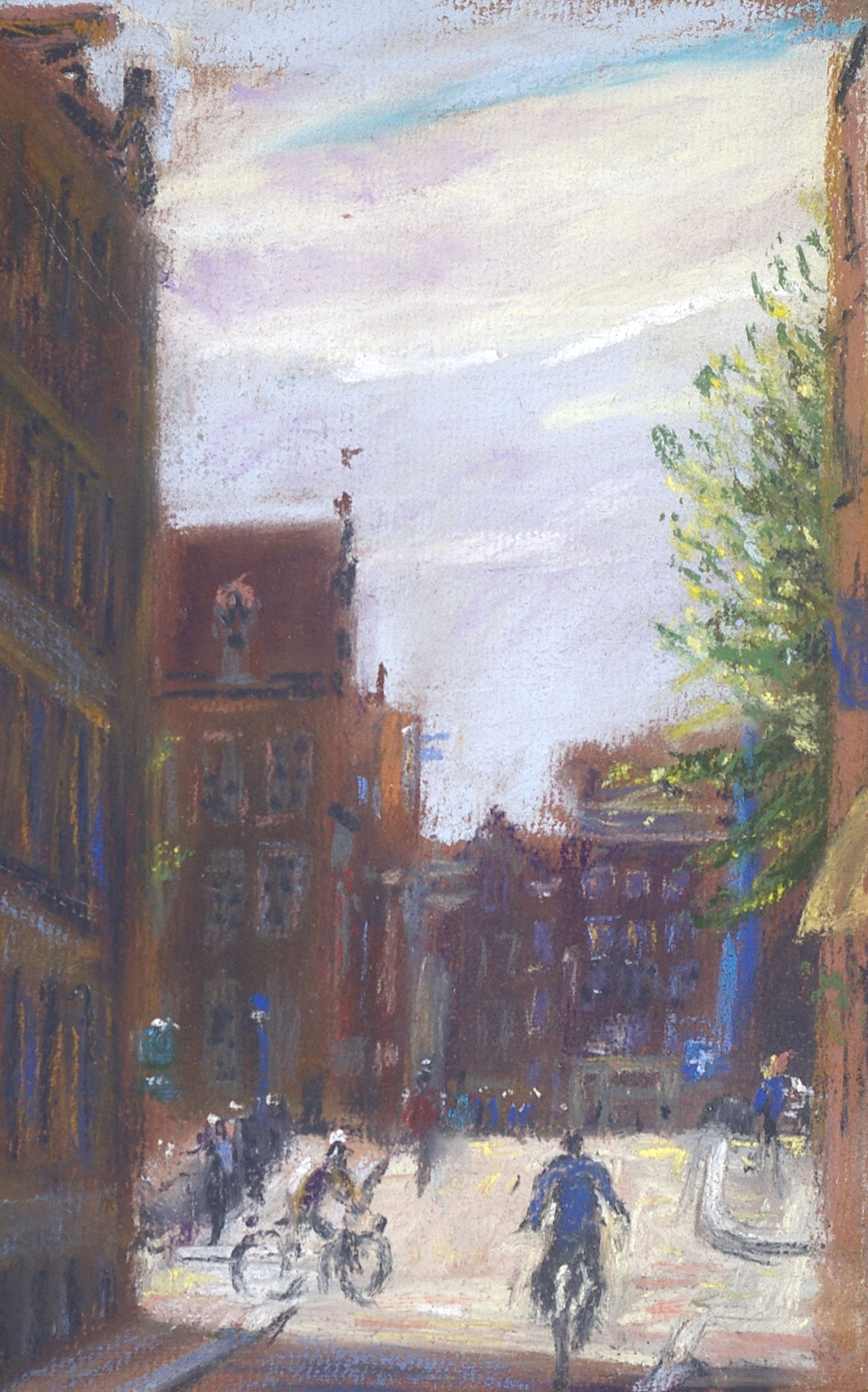 Zonlicht Straatje Amsterdam