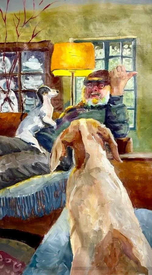 Talking to the dogs