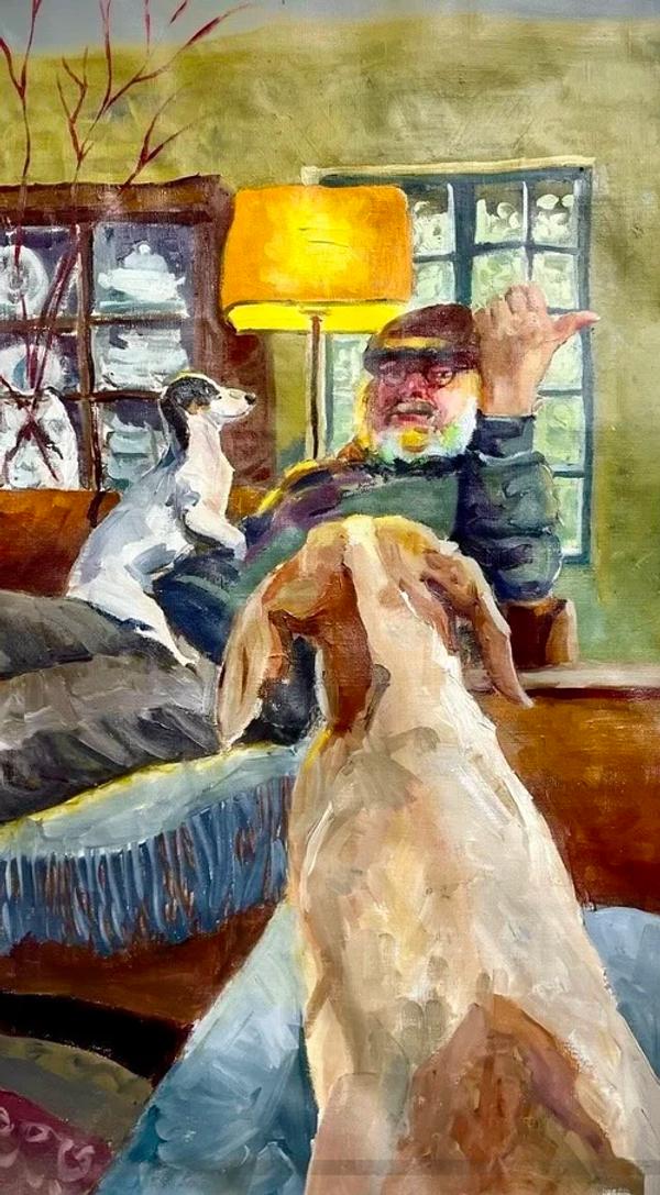 Talking to the dogs