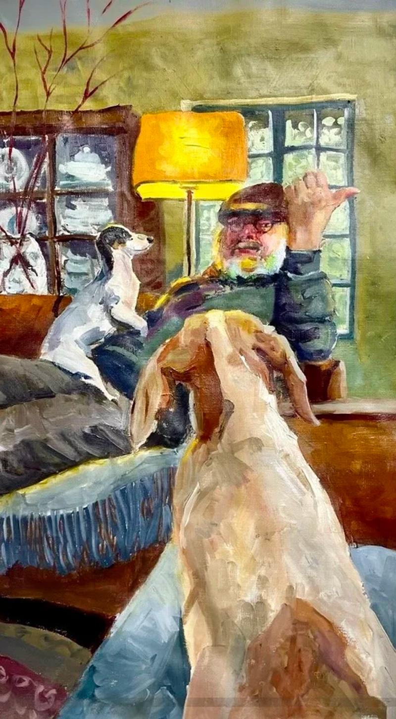 Talking to the dogs, Charlot van der Hoeven