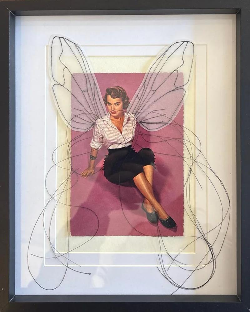 With these wings, Marjolein Burbank
