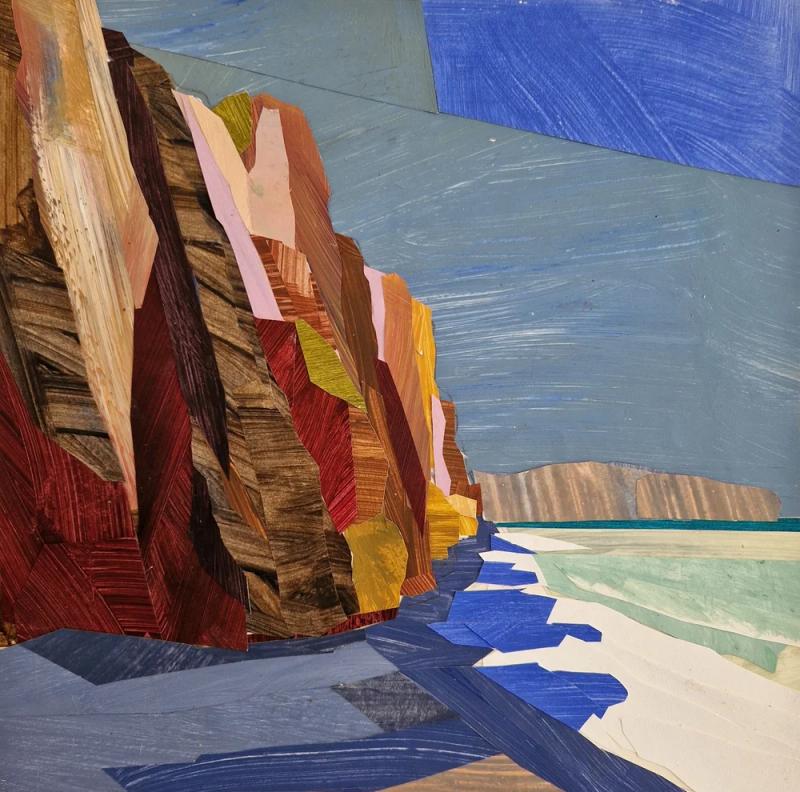 Dieppe rochers côters III, Marloes Bomers